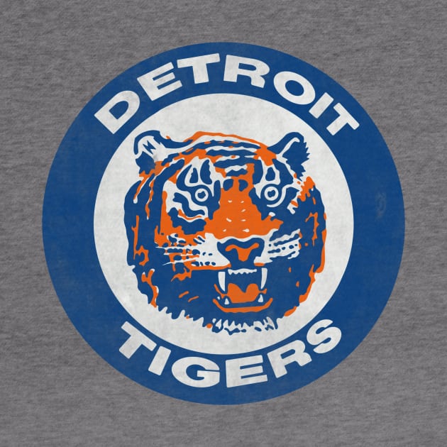 Detroit Tigers Vintage by Yossh